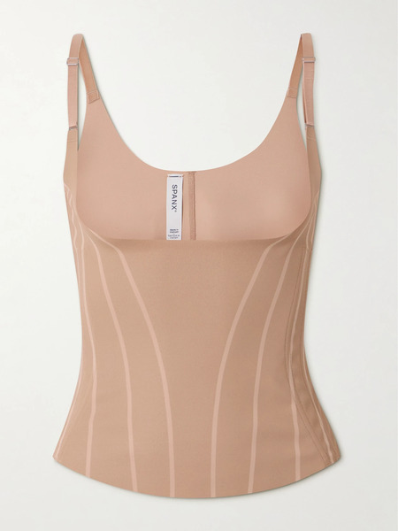  Spanx Spanx - Spanxsupersculpt™ Totalcontour Open-bust Camisole - Beige 