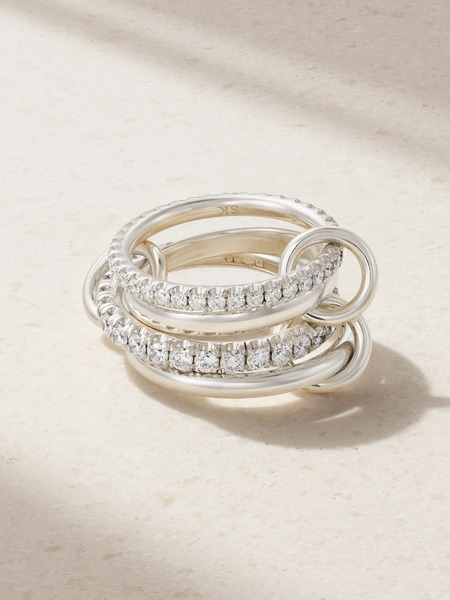  Spinelli Kilcollin Spinelli Kilcollin - Halley Sterling Silver Diamond Ring - 6 