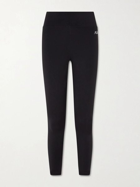  Sporty & Rich Sporty & Rich - Runner Shorts Tech-jersey Pants - Black 
