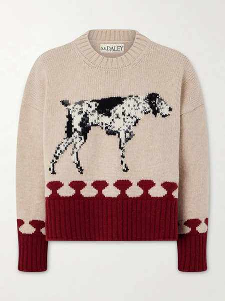  S.s. Daley S.s. Daley - Intarsia-knit Wool Sweater - Multi 