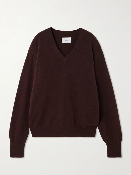  Ssstein Ssstein - Brushed-cashmere Sweater - Dark Brown 