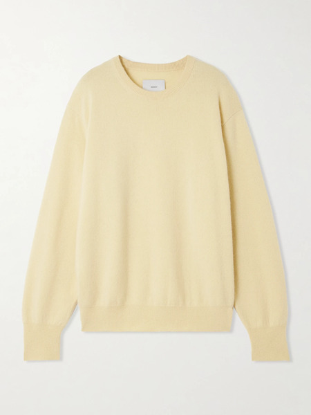  Ssstein Ssstein - Brushed-cashmere Sweater - Pastel Yellow 