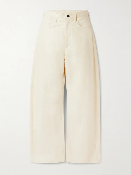  Ssstein Ssstein - High-rise Wide-leg Jeans - Cream 