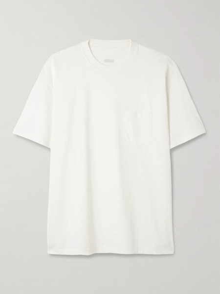  Ssstein Ssstein - Suvin Cotton-jersey T-shirt - Off-white 
