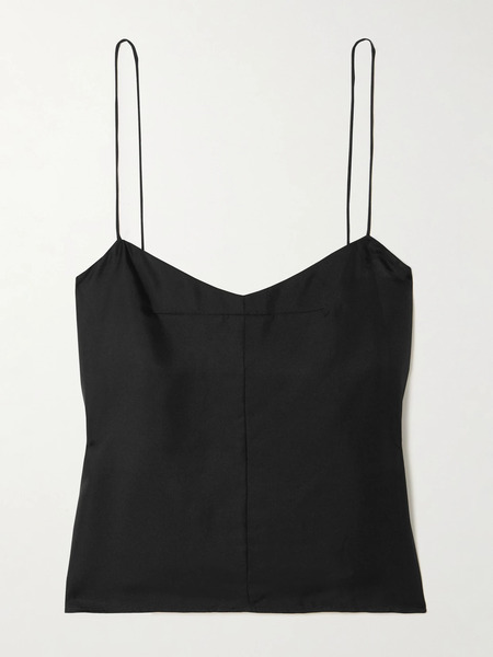  St. Agni St. Agni - Silk-twill Camisole - Black 
