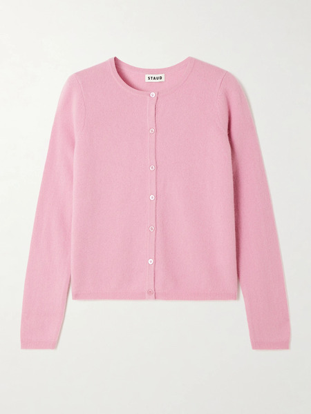  Staud Staud - Midnight Cashmere Cardigan - Pink 