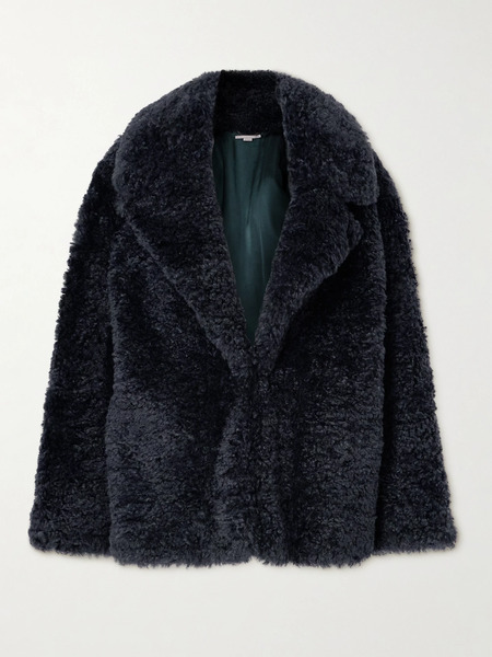  Stella Mccartney Stella Mccartney - Faux Shearling Jacket - Navy 