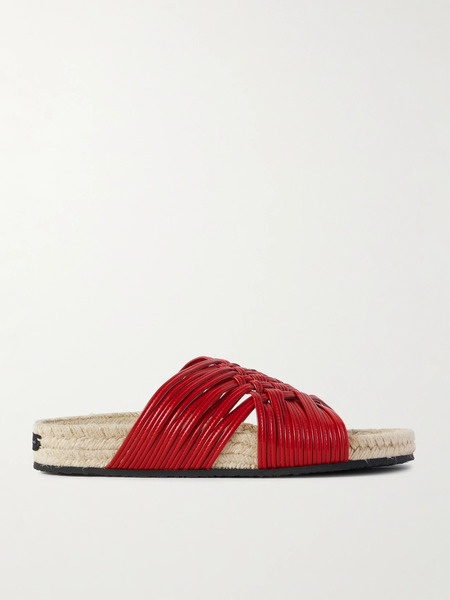  Stella Mccartney Stella Mccartney - Gaia Vegan Flats - Red 