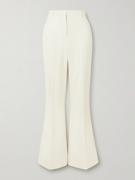  Stella Mccartney Stella Mccartney - Wool-twill Flared Pants - Cream 