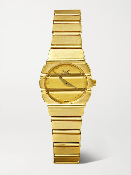  Stephanie Windsor Stephanie Windsor - + Piaget Vintage 1980s Polo 24mm 18-karat Gold Watch, Ref. No. 761c701 (fits Up To 6.1 Wrist) - One Size 