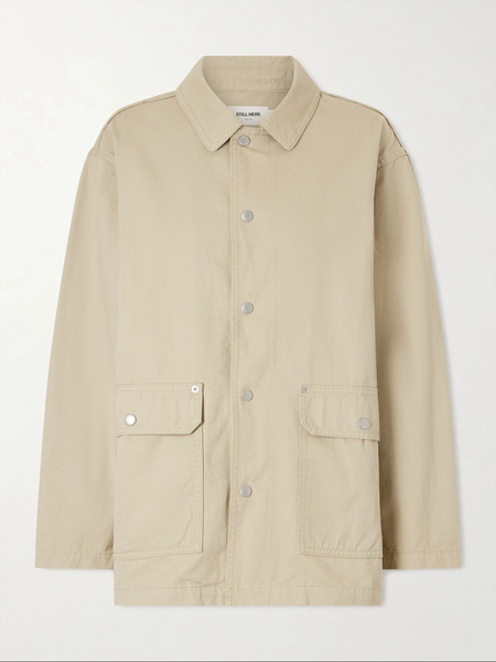  Still Here Still Here - Barn Cotton Jacket - Beige 