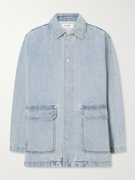  Still Here Still Here - Barn Denim Jacket - Light Denim 