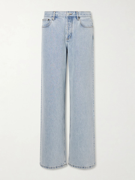  Still Here Still Here - Everyday Straight-leg Jeans - Light Denim 