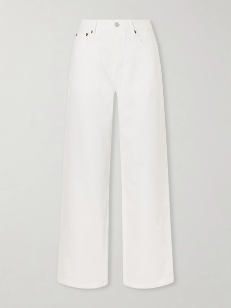  Still Here Still Here - Everyday Straight-leg Jeans - White 