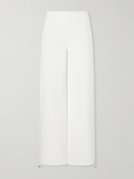  Still Here Still Here - Sport Low-rise Wide-leg Jeans - White 