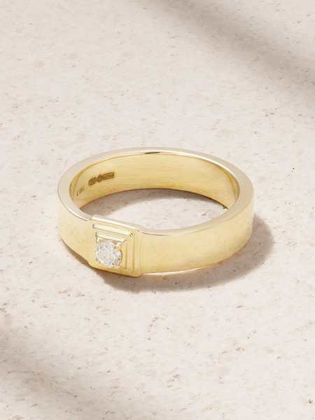  Stone And Strand Stone And Strand - Beekman 10-karat Gold Diamond Ring - 7 