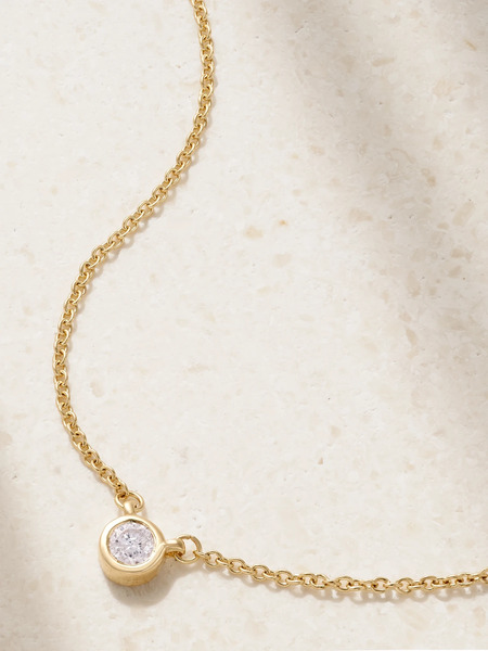  Stone And Strand Stone And Strand - Gold Diamond Necklace - One Size 