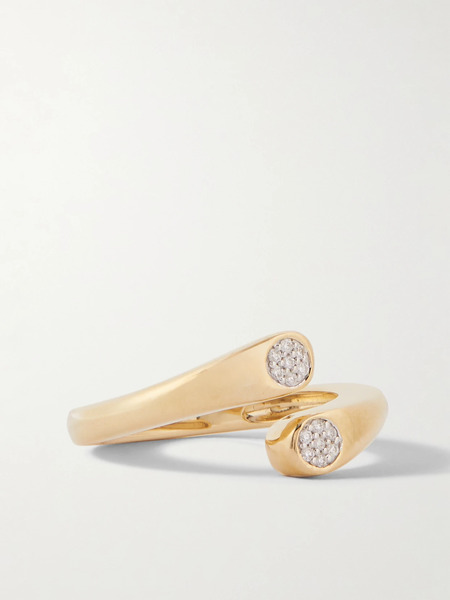  Stone And Strand Stone And Strand - Hug 10-karat Gold Diamond Ring - 5 