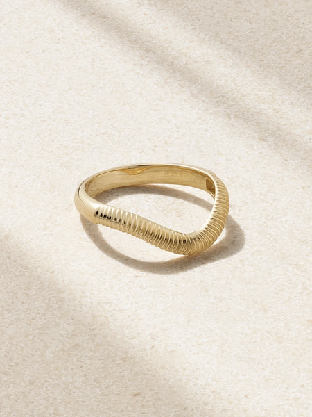  Stone And Strand Stone And Strand - The Tina 14-karat Gold Ring - 5 