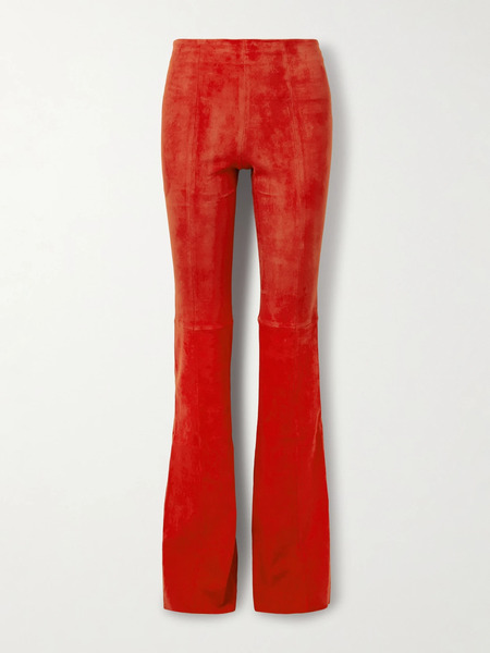  Stouls Stouls - Gégé Suede Flared Pants - Small 