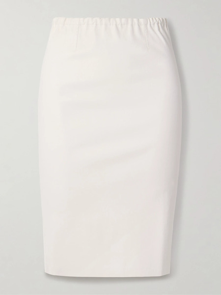  Stouls Stouls - Gilda Leather Skirt - White 