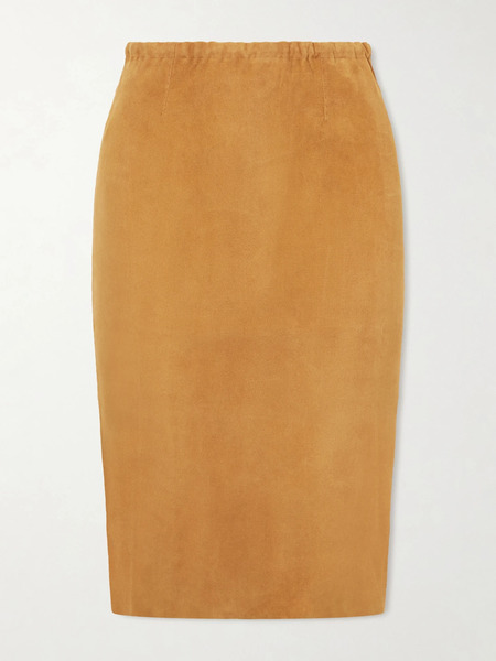  Stouls Stouls - Gilda Suede Skirt - Camel 