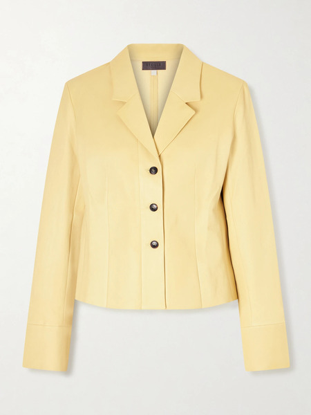  Stouls Stouls - Giorgio Leather Jacket - Yellow 