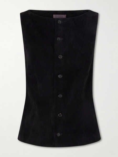  Stouls Stouls - Mae Suede Vest - Black 