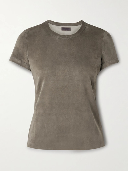  Stouls Stouls - Suede T-shirt - Gray 