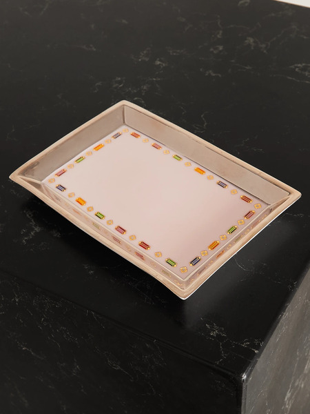  Suzanne Kalan Suzanne Kalan - + Jonathan Adler Porcelain Jewelry Tray - Pink 