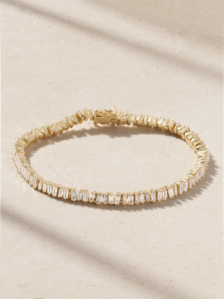  Suzanne Kalan Suzanne Kalan - 18-karat Gold Diamond Bracelet - 17 