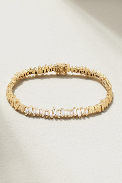  Suzanne Kalan Suzanne Kalan - 18-karat Gold Diamond Bracelet - One Size 