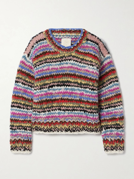  Suzie Kondi Suzie Kondi - Jooshi Striped Cashmere Sweater - Multi 