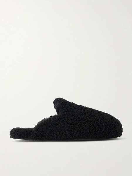  Tekla Tekla - Shearling Slippers - Black 