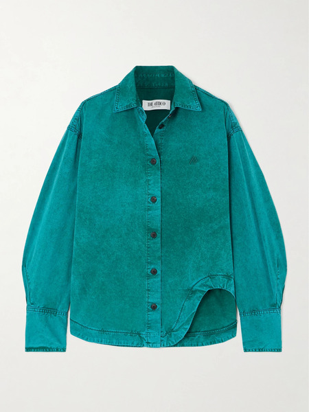 The Attico The Attico - Denim Shirt - Blue 