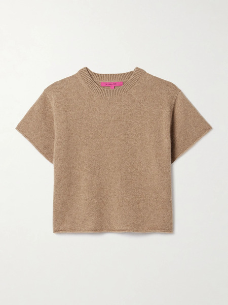 The Elder Statesman The Elder Statesman - Cashmere Sweater - Camel 