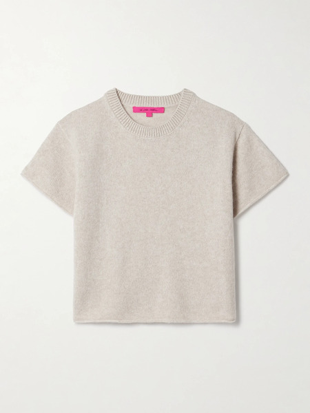  The Elder Statesman The Elder Statesman - Cashmere Sweater - Ecru 