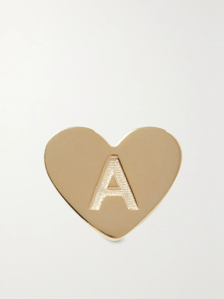  The M Jewelers The M Jewelers - Heart 10-karat Gold Single Earring - H 