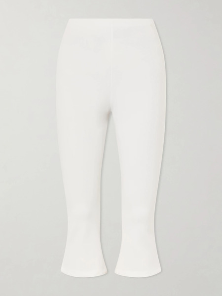  The Park The Park - Allison Capri Scuba Pants - White 