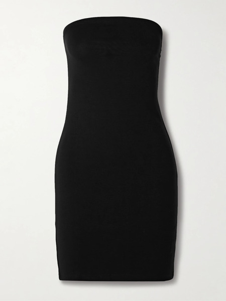  The Park The Park - Chiara Strapless Pyratex® Power 3 Mini Dress - Black 