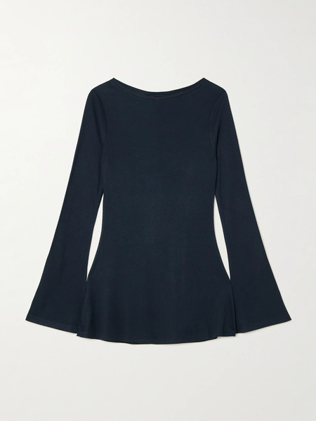  The Park The Park - Evelyn Jersey Top - Navy 