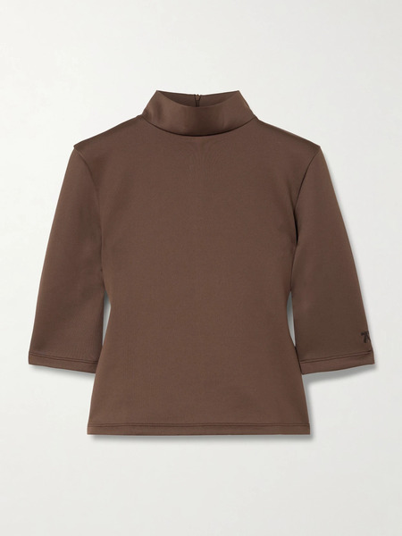  The Park The Park - Thea Scuba Top - Chocolate 