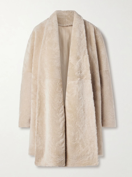  The Row The Row - Alarise Shearling Coat - Cream 