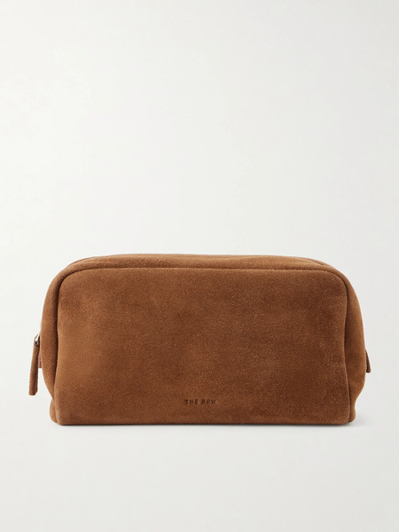  The Row The Row - Astra Suede Pouch - Brown 