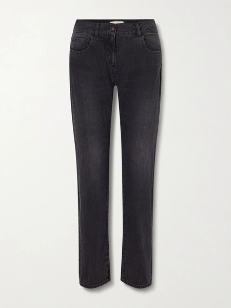  The Row The Row - Booker Mid-rise Straight-leg Jeans - Black 