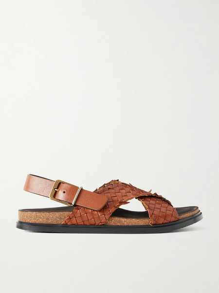  The Row The Row - Buckled Leather Sandals - Brown 