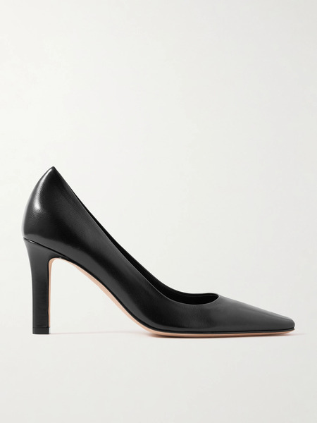  The Row The Row - Carla Leather Pumps - Black 