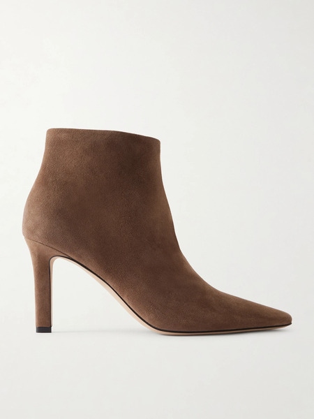  The Row The Row - Carla Suede Ankle Boots - Taupe 