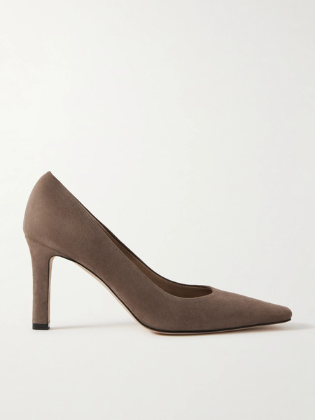  The Row The Row - Carla Suede Pumps - Taupe 