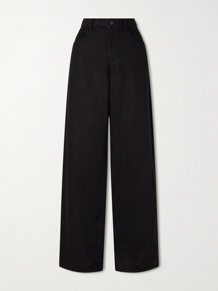  The Row The Row - Eglitta High-rise Wide-leg Jeans - Black 
